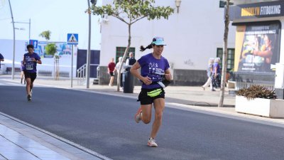 XIII Carrera Contra la Violencia de Género en Arrecife. Foto: La Voz
