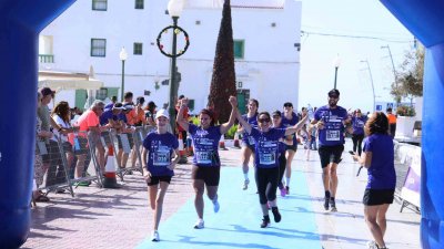 XIII Carrera Contra la Violencia de Género en Arrecife. Foto: La Voz