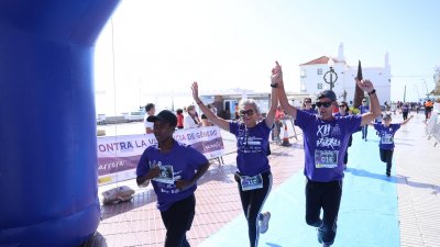 XIII Carrera Contra la Violencia de Género en Arrecife. Foto: La Voz