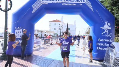 XIII Carrera Contra la Violencia de Género en Arrecife. Foto: La Voz