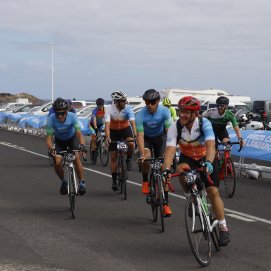 II jornada de la I Vuelta Ciclista a Lanzarote (Fotos: La Voz)