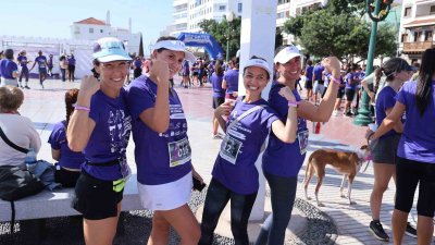 XIII Carrera Contra la Violencia de Género en Arrecife. Foto: La Voz