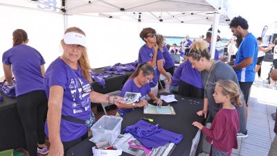 XIII Carrera Contra la Violencia de Género en Arrecife. Foto: La Voz