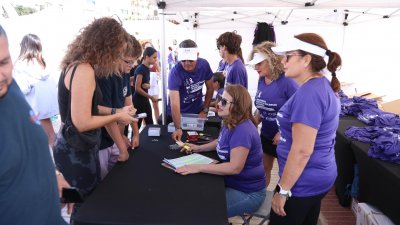 XIII Carrera Contra la Violencia de Género en Arrecife. Foto: La Voz