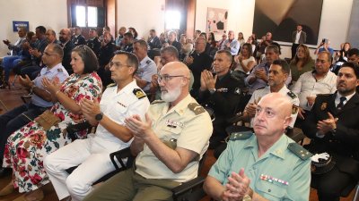 Homenaje de Yaiza a la primera policía de Lanzarote