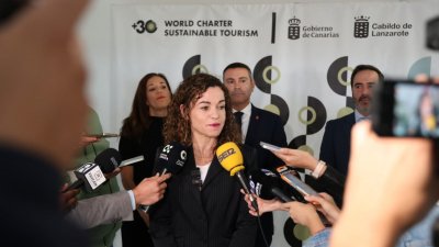 Inauguración del acto de adopción de la Carta Mundial del Turismo Sostenible +30. Foto: La Voz