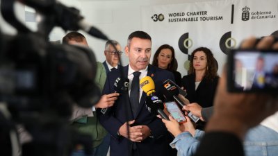 Inauguración del acto de adopción de la Carta Mundial del Turismo Sostenible +30. Foto: La Voz