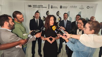 Inauguración del acto de adopción de la Carta Mundial del Turismo Sostenible +30. Foto: La Voz