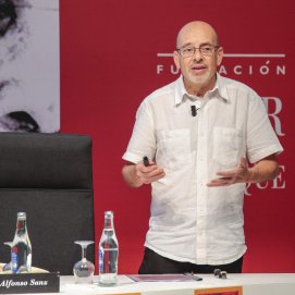El geógrafo, matemático y técnico urbanista Alfonso Sanz Aldúan. Foto: Juan Mateos.