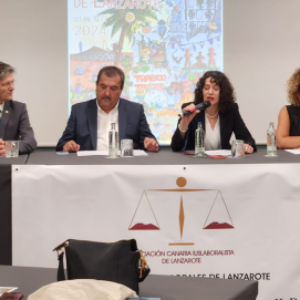 Presentación de las 'XI Jornadas Laborales de Lanzarote'