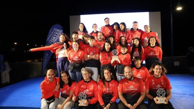 Clausura la XI Copa de Natación de Aguas Abiertas. Foto: La Voz