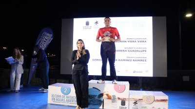 Clausura la XI Copa de Natación de Aguas Abiertas. Foto: La Voz