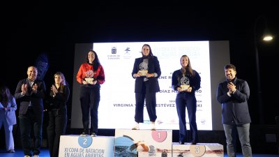 Clausura la XI Copa de Natación de Aguas Abiertas. Foto: La Voz