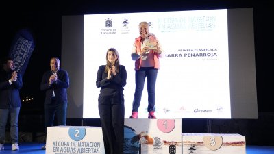 Clausura la XI Copa de Natación de Aguas Abiertas. Foto: La Voz