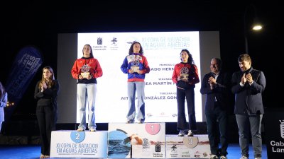 Clausura la XI Copa de Natación de Aguas Abiertas. Foto: La Voz