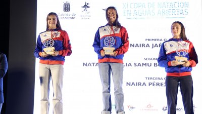 Clausura la XI Copa de Natación de Aguas Abiertas. Foto: La Voz