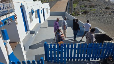 Vivienda de la playa El Afre junto al Papagayo Arena