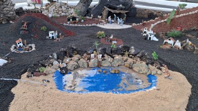 Inauguración del Portal de Belén de la Agrupación Folclórica Virgen de Guadalupe
