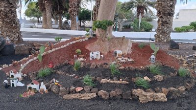 Inauguración del Portal de Belén de la Agrupación Folclórica Virgen de Guadalupe