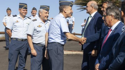 Inauguración del nuevo radar LRR en Peñas del Chache