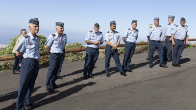 Inauguración del nuevo radar LRR en Peñas del Chache