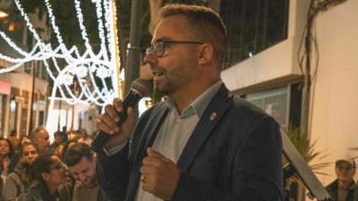 Inauguración del Belén de Arrecife en el Mercadillo. Fotos: Ayuntamiento de Arrecife.