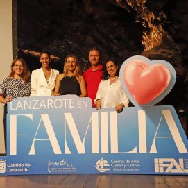 Celebración de la primera jornada de 'Lanzarote en Familia'.