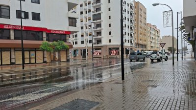 Lluvias en Lanzarote, diciembre 2025