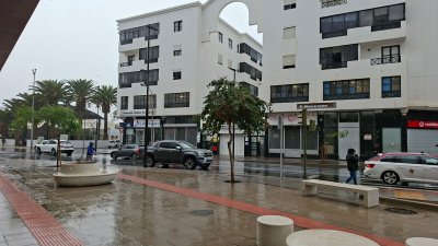 Lluvias en Lanzarote, diciembre 2025