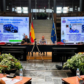 Marcos Rosario Galindo, oficial de la Policía Local y Coordinador Municipal de Protección Civil de Arrecife