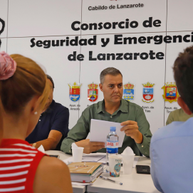 El presidente del Consorcio de Seguridad y Emergencias, Kiko Aparicio