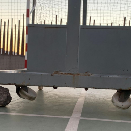 Estado de la cancha de San Marcial de Rubicón