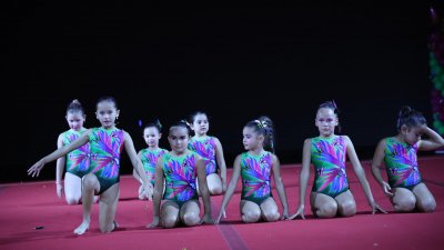 Festival de Gimnasia de Navidad. Foto: La Voz