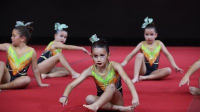 Festival de Gimnasia de Navidad. Foto: La Voz