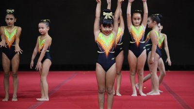 Festival de Gimnasia de Navidad. Foto: La Voz