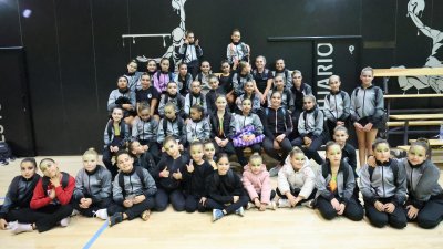 Festival de Gimnasia de Navidad. Foto: La Voz