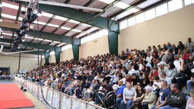 Festival de Gimnasia de Navidad. Foto: La Voz