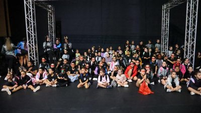 Festival de Gimnasia de Navidad. Foto: La Voz
