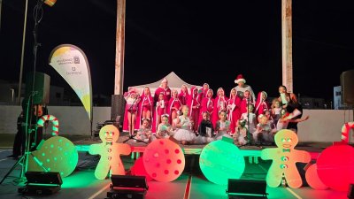 Navidad en familia en Playa Honda.
