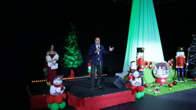 Festival de Gimnasia de Navidad. Foto: La Voz