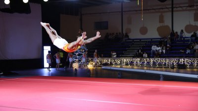 Festival de Gimnasia de Navidad. Foto: La Voz