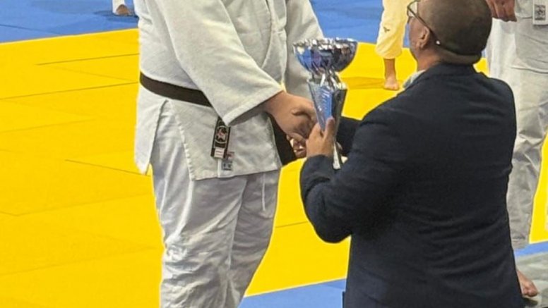 Asier Morales Cubas, subcampeón de la Copa de España de judo en Tenerife