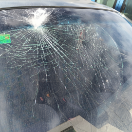 Estado de la luna del coche de la lectora
