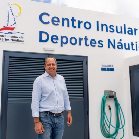 Juan Monzón, consejero de Deportes del Cabildo Insular