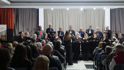 Concierto de Navidad en la Sociedad Democracia.