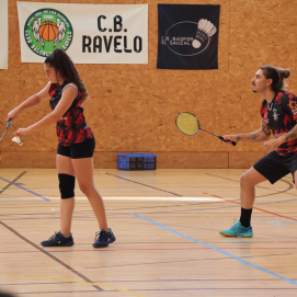 El Auria Bádminton Club consigue dos medallas en el Campeonato de Canarias Absoluto