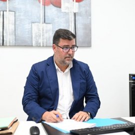 Isidro Pérez, alcalde de San Bartolomé