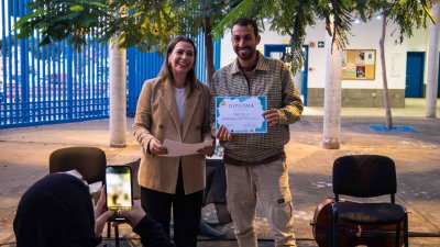 Entrega diplomas curso 'Español para Extranjeros'