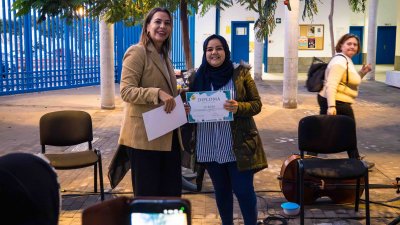 Entrega diplomas curso 'Español para Extranjeros'