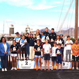 Cuadro de Honor de la Regata en Playa Blanca